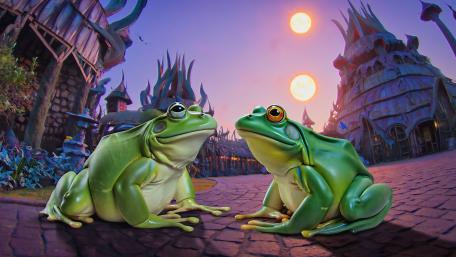 Frogs On Tour wallpaper