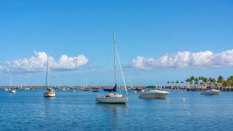 Boats On The Lake wallpaper