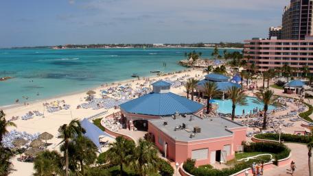 Tropical Paradise by the Beach wallpaper