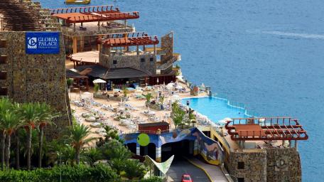 Tropical Resort Paradise View wallpaper