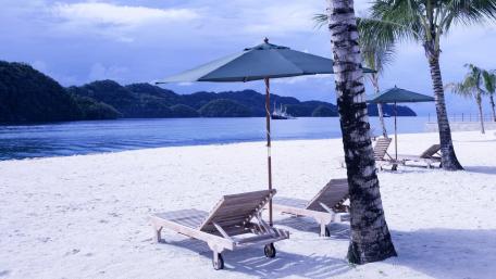 Beachside Paradise Escape for Your Dream Vacation wallpaper