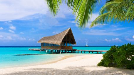 Tropical Paradise Escape in The Bahamas wallpaper