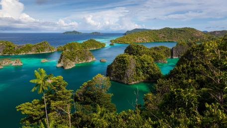 Enchanting Island Paradise in Indonesia wallpaper
