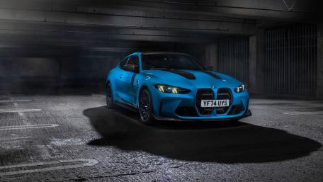 BMW M4 in Blue Splendor wallpaper