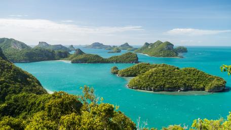 Tropical Paradise of Mu Koh Angthong Marine Park wallpaper
