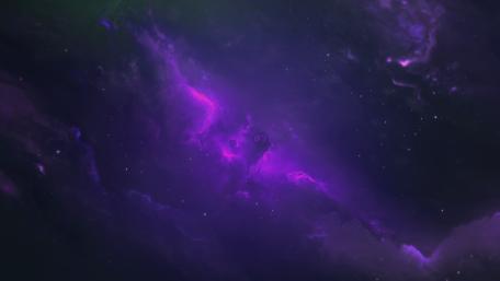 Purple Nebula in Deep Space wallpaper