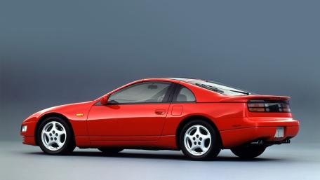 Nissan 300ZX Classic Elegance in Red wallpaper