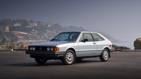 Vintage Volkswagen Scirocco by Scenic Coastline wallpaper