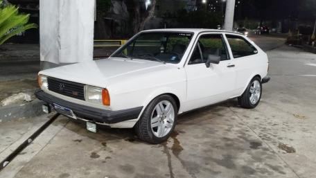 Classic Volkswagen Golf GTI in Urban Setting wallpaper