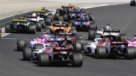 High-Speed Adrenaline Formula 1 Racing Thrill wallpaper