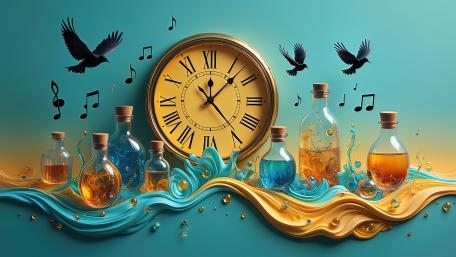 Timeless Harmony of Colors in Motion wallpaper