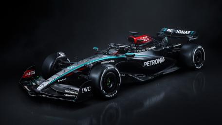 Sleek Power Mercedes Formula 1 Excellence wallpaper