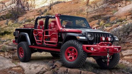 Jeep Wrangler Electric Concept Adventure in 4K wallpaper