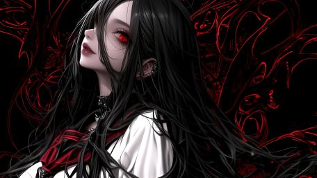 Dark Elegance Anime wallpaper