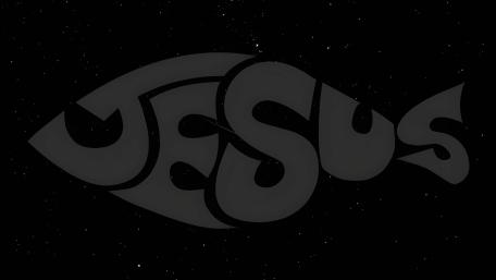 Jesus in the Stars: Symbol of Faith and Hope wallpaper