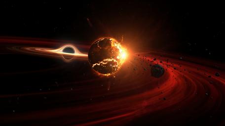 Caught In The Black Hole wallpaper