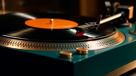 Vinyl Harmony Aesthetic for Music Lovers wallpaper