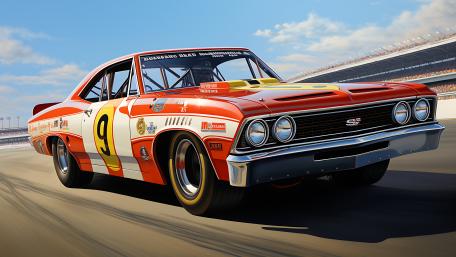 Race Car Thrills at 5K Resolution wallpaper
