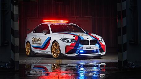 BMW Safety Car Thrills in Stunning 4K wallpaper