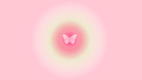 Butterfly Dreams in Gentle Pink Hues wallpaper