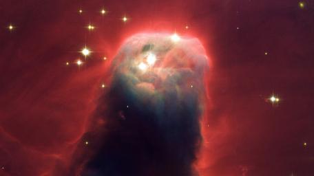 Majestic Nebula Illuminating the Cosmos wallpaper