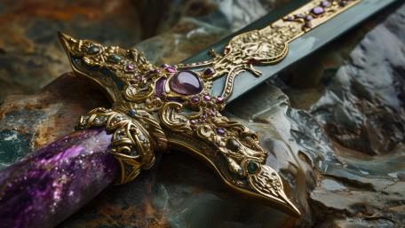 Mystical Sword of Valor and Might wallpaper