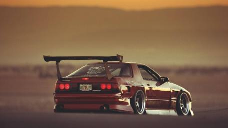 Mazda RX-7 Sunset Glory wallpaper