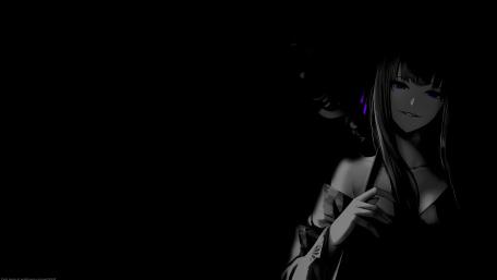 Elegance in Shadows: Anime Aesthetics wallpaper