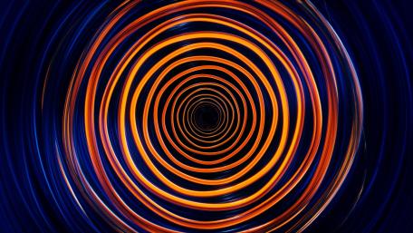 Vibrant Vortex Spiral Swirl in 4K Clarity wallpaper