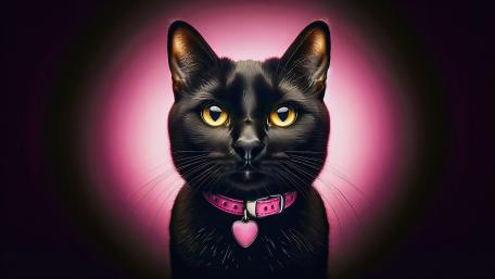 Stately Cat wallpaper
