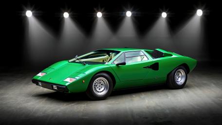 Emerald Countach wallpaper
