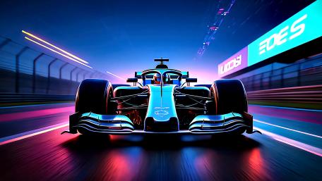 Fast and Futuristic Formula 1 Vision wallpaper