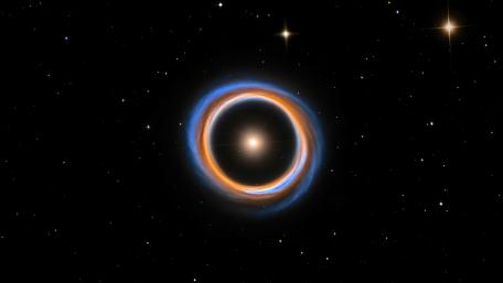 Pulsing Space Portal wallpaper