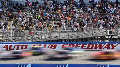 NASCAR at Auto Club Speedway wallpaper