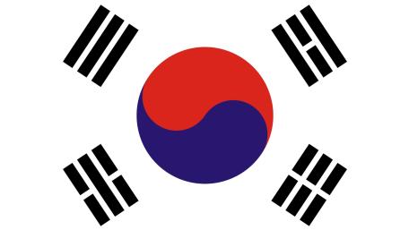 Representative Elements of South Korea Flag Art wallpaper