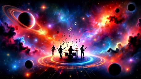 The Space Band wallpaper