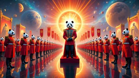 The Grand Panda wallpaper