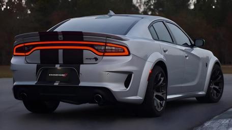 Dodge Charger SRT in Motion: A Track Powerhouse wallpaper