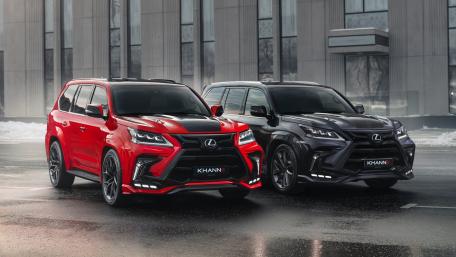 Lexus Khann Luxury Powerhouses in 8K Detail wallpaper