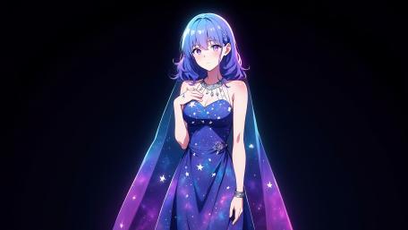 Starry Maiden wallpaper