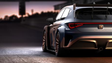 CUPRA Leon in Stunning Evening Light wallpaper