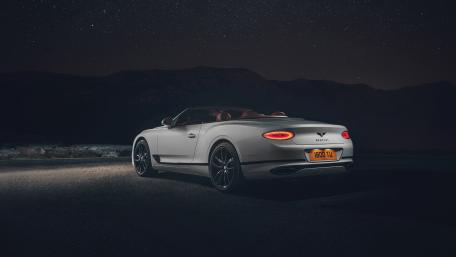 Starry Night Elegance Bentley Cabriolet wallpaper