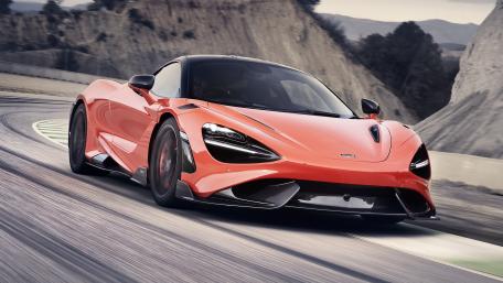 McLaren Excellence The 765LT in Motion wallpaper