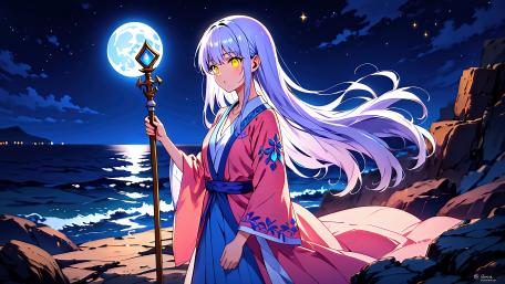 Midnight Stroll wallpaper