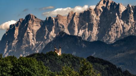 Majestic Mountain Sanctuary Retreat wallpaper