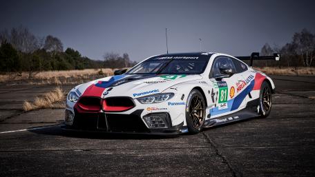 BMW M8 GTE Racing Beauty in 4K Quality wallpaper