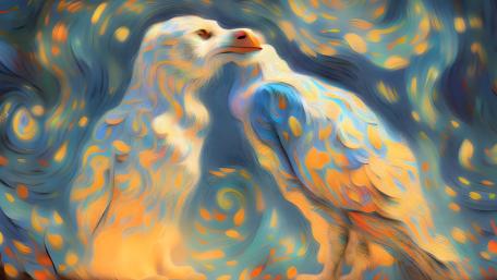 Love Birds wallpaper