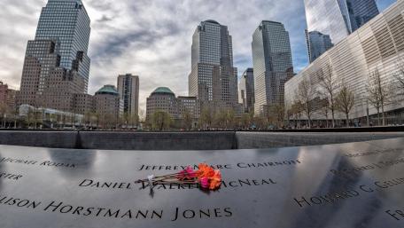 9/11 Memorial Reflecting on Resilience and Memory wallpaper
