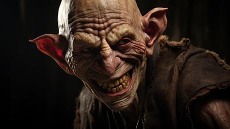 Goblin's Grin: A Demonic Fantasy Realm wallpaper