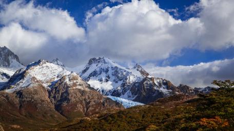 Majestic Peaks of Torres del Paine National Park wallpaper